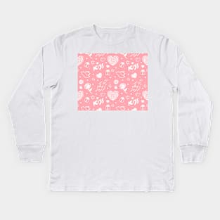 Rose Kiss Kids Long Sleeve T-Shirt